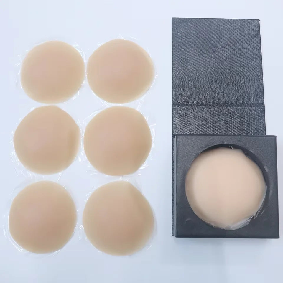 Nipple Cover Stickers Adhesive Tape Reusable Silicone