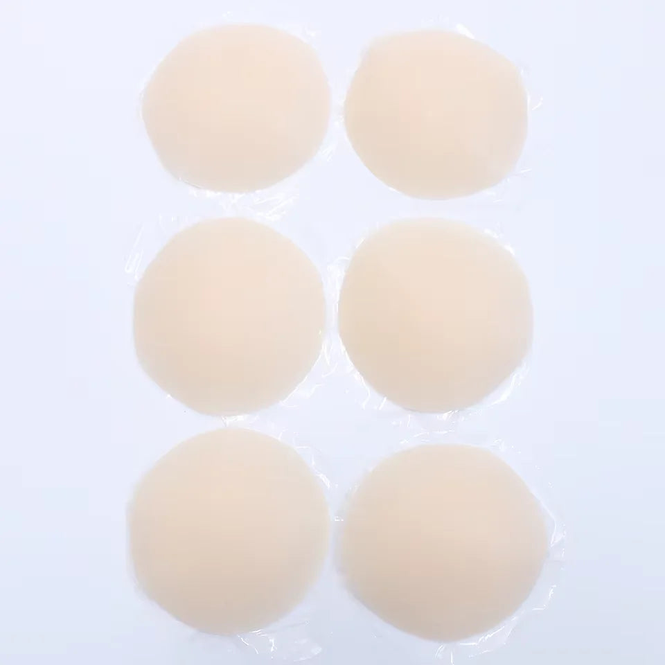 Nipple Cover Stickers Adhesive Tape Reusable Silicone