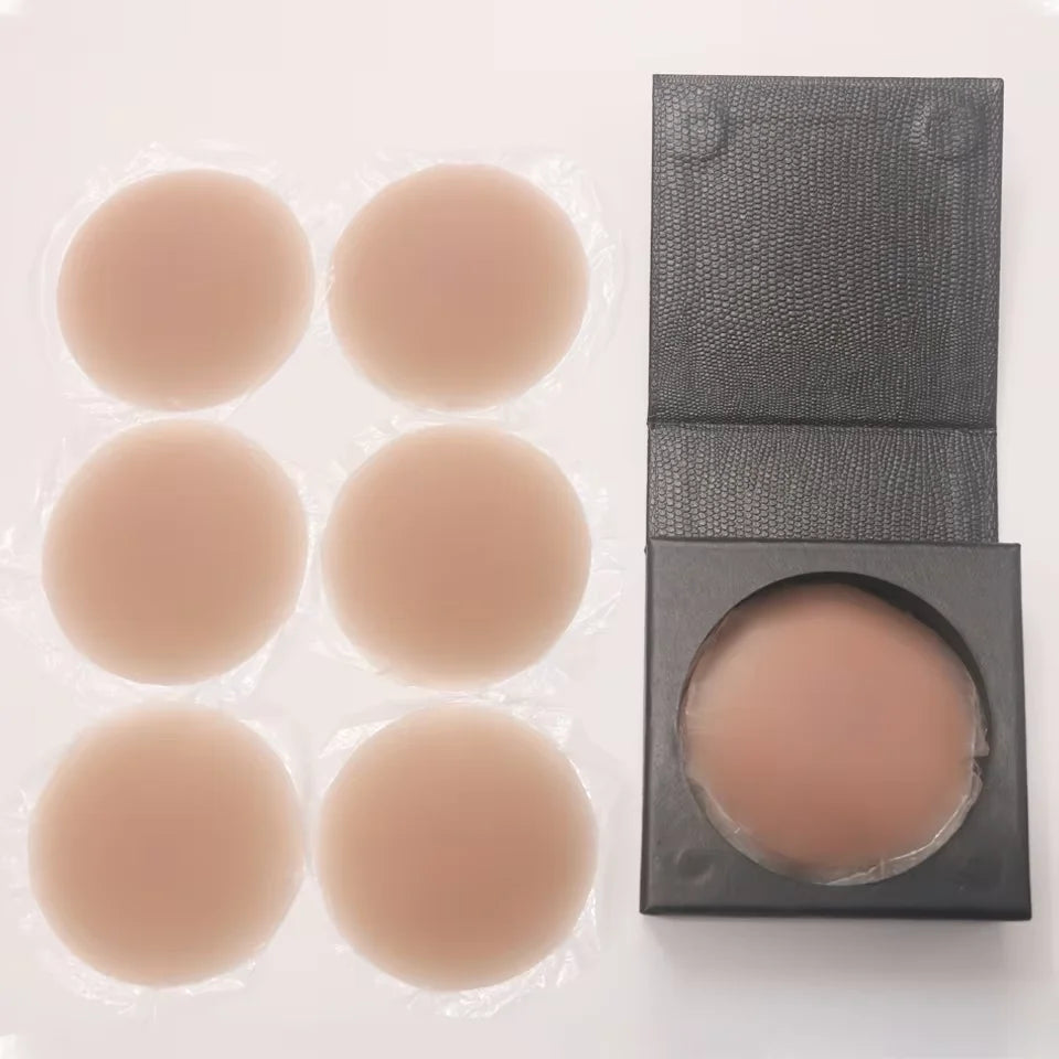 Nipple Cover Stickers Adhesive Tape Reusable Silicone