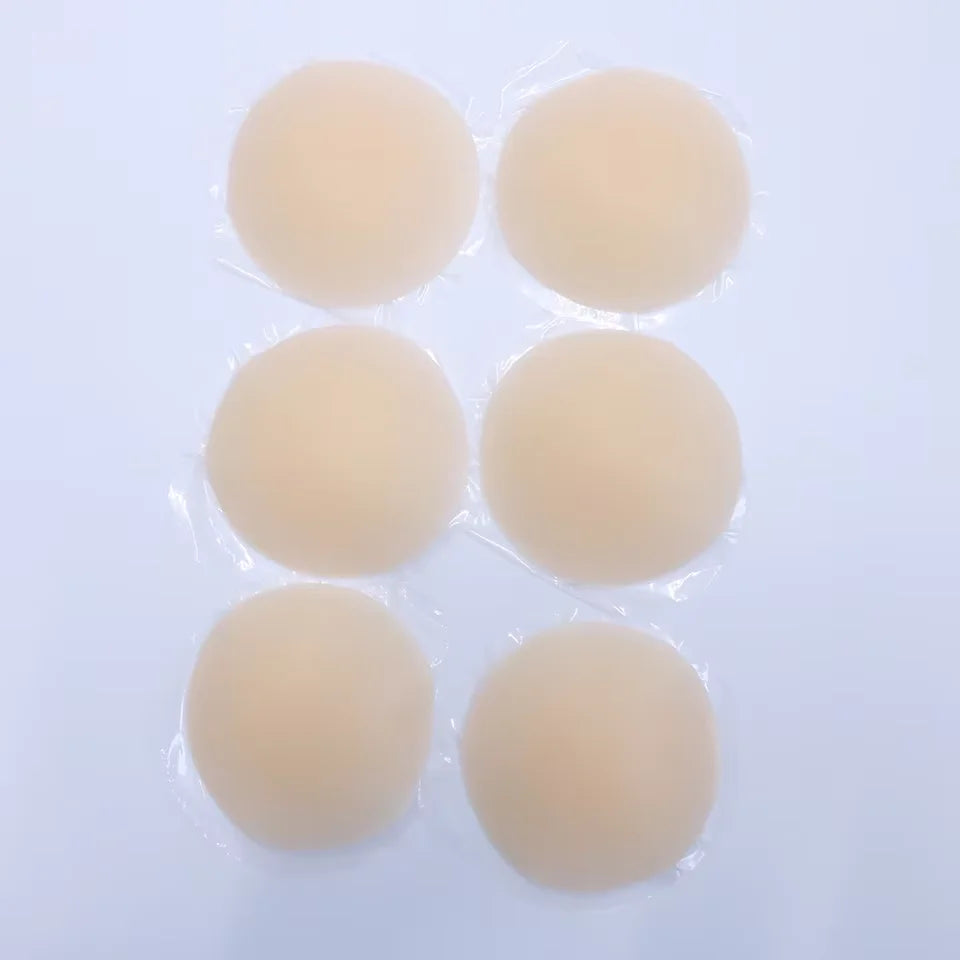Nipple Cover Stickers Adhesive Tape Reusable Silicone