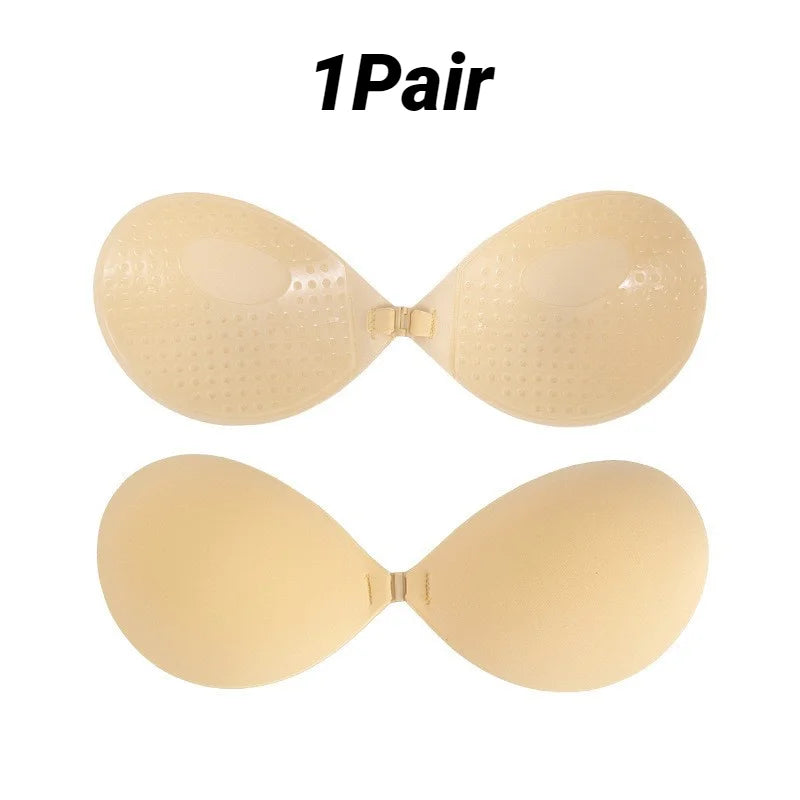 Waterproof & Sweat-proof Invisible Bra, Reusable Silicone Adhesive Bra