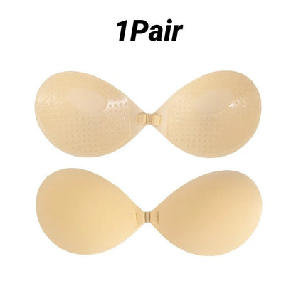 Waterproof & Sweat-proof Invisible Bra, Reusable Silicone Adhesive Bra