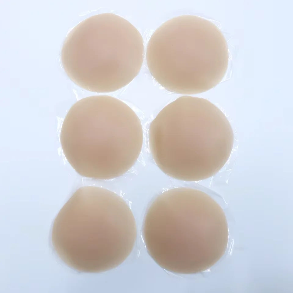 Nipple Cover Stickers Adhesive Tape Reusable Silicone