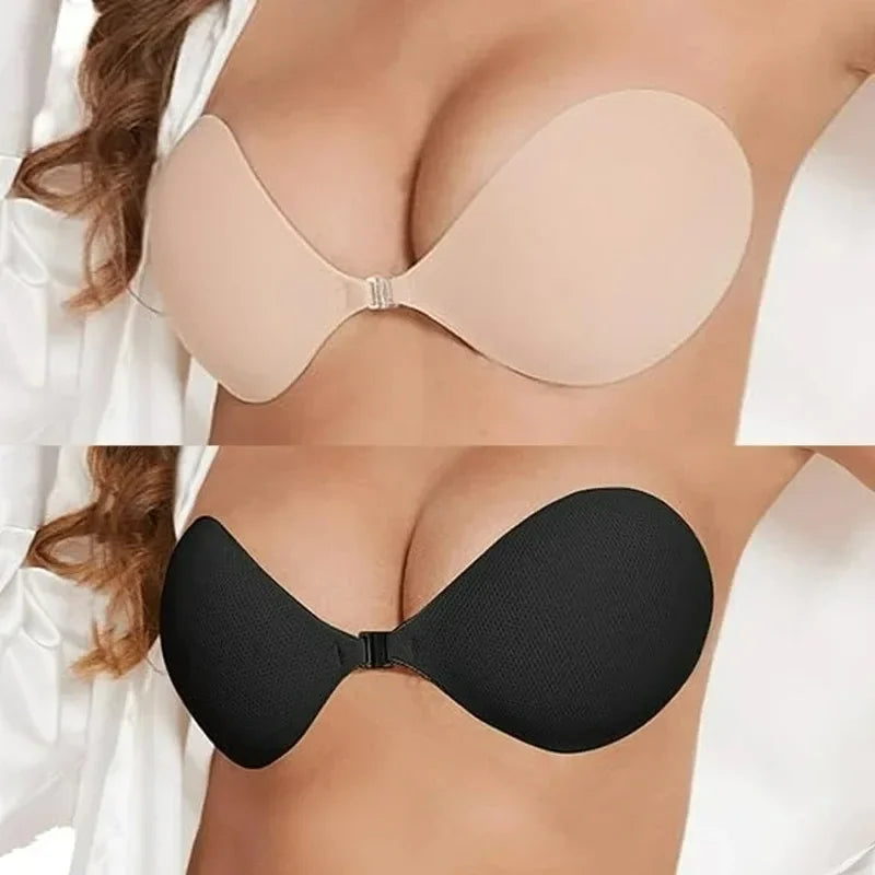 Waterproof & Sweat-proof Invisible Bra, Reusable Silicone Adhesive Bra