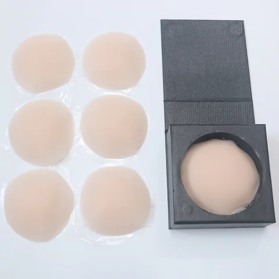 Nipple Cover Stickers Adhesive Tape Reusable Silicone