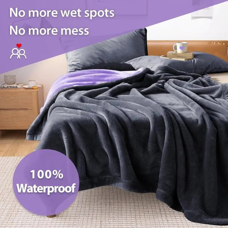 Ultra-Soft Triple-Layer Waterproof Throw