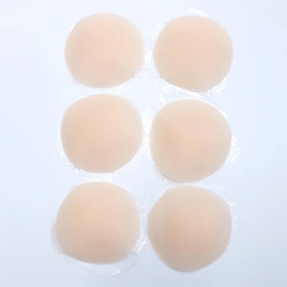 Nipple Cover Stickers Adhesive Tape Reusable Silicone
