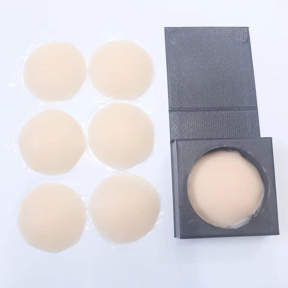 Nipple Cover Stickers Adhesive Tape Reusable Silicone