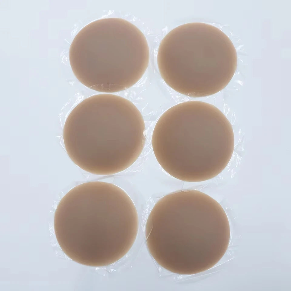 Nipple Cover Stickers Adhesive Tape Reusable Silicone