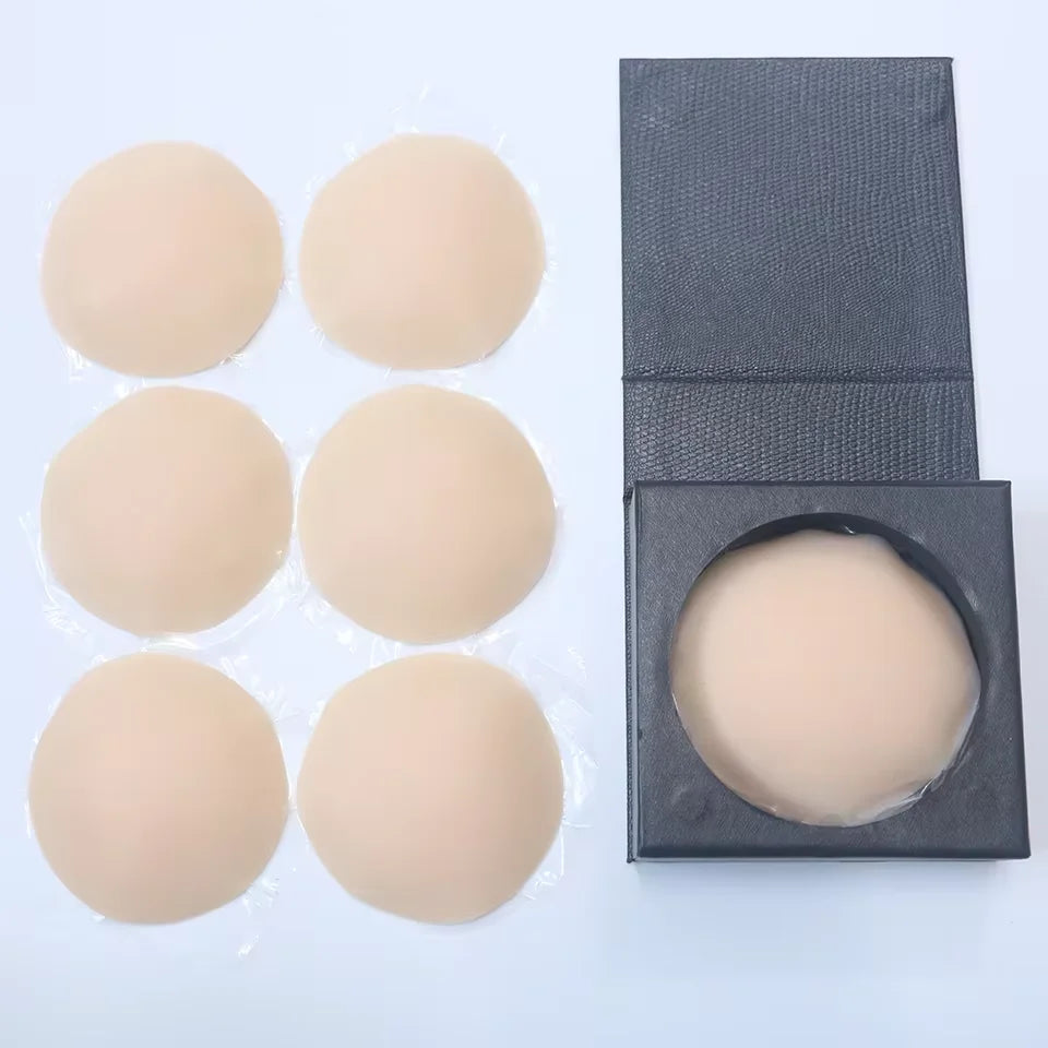 Nipple Cover Stickers Adhesive Tape Reusable Silicone