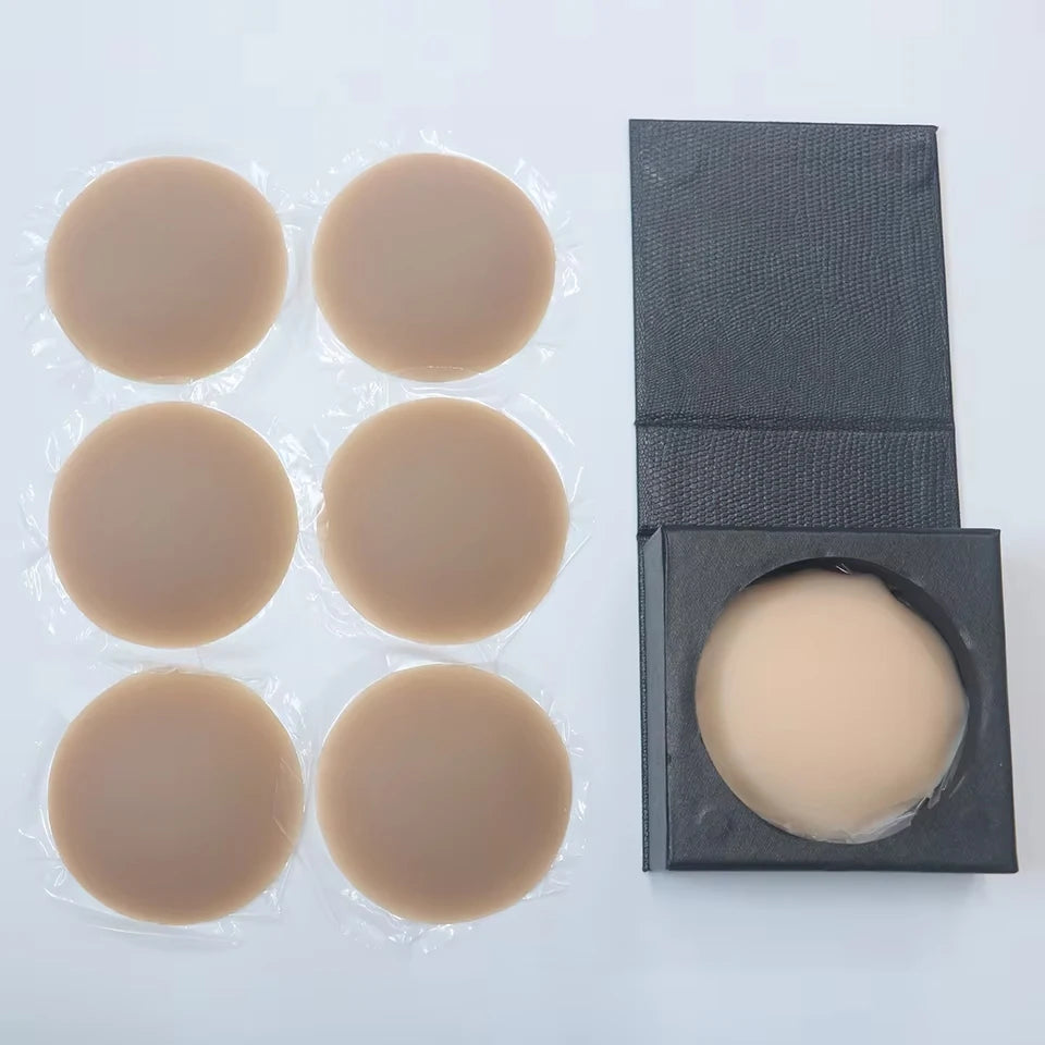 Nipple Cover Stickers Adhesive Tape Reusable Silicone